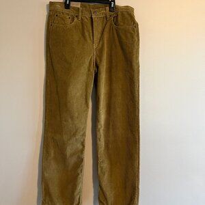 NWT | LEVI'S IRREG Unisex Low Pro Relaxed Fit Corduroy Pants | SIZE 31 X 30